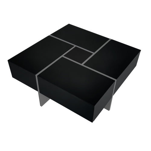 Modern Coffee Table with Secret Drawers | Pure Decor