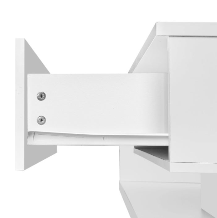 Coffee Table With Glass And LED